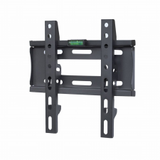 Partnertele CV-20 fali konzol televízióhoz 14 - 43″ 25kg-ig, nem állítható - fekete tv állvány és fali konzol