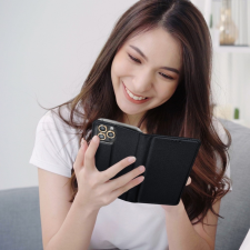 Partnertele Intelligens flipes tok Samsung A13 4G fekete tok és táska