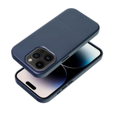 Partnertele Leather Mag Cover IPHONE 15 PLUS indigókék bőr tok tok és táska