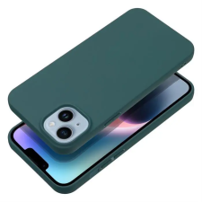 Partnertele MATT tok IPHONE 15 Plus sötétzöld tok és táska