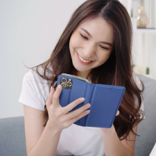 Partnertele Smart Case Könyvtok SAMSUNG A25 5G sötétkék tok és táska