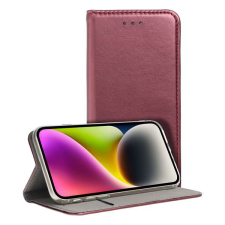 Partnertele Smart Magneto Könyvtok SAMSUNG A55 bordó színben tok és táska