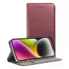 Partnertele Smart Magneto Könyvtok SAMSUNG S24 bordó színben