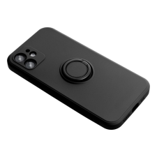 Partnertele Szilikon gyűrűs tok XIAOMI Redmi 12 4G fekete tok és táska
