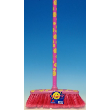  Partvis+nyél Happy rózsaszín takarító és háztartási eszköz