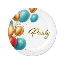 PARTY Party Balloon papírtányér 6 db-os 18 cm party kellék