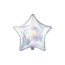 PartyDeco Fólia lufi Csillag irizáló 48cm (1 db) party kellék