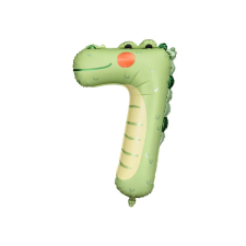 PartyDeco fólia lufi, krokodil, 7, 6x85 cm party kellék