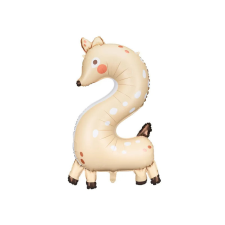  PartyDeco fólia lufi, rénszarvas, 2, 65×102 cm party kellék