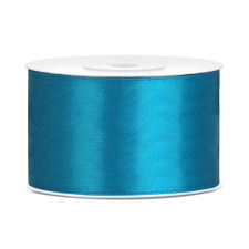 PartyDeco Szatén szalag türkizkék 38mm/25m szalag, zsinór