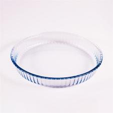 Pasabahce BORCAM kerek bordázott hőálló üvegedény 2.950ml, 319*50mm sütés és főzés