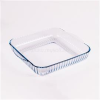 Pasabahce BORCAM négyzetes bordázott hőálló üvegedény fogóval 3.200ml, 317*220*60mm (PASABAHCE_1081320)