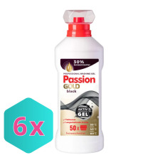 PASION GOLD Passion Gold mosógél fekete ruhákhoz 2L / 50 mosás KARTON - 6db tisztító- és takarítószer, higiénia
