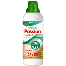 PASION GOLD Passion Gold mosógél univerzális 1L / 25 mosás (8db/karton) tisztító- és takarítószer, higiénia