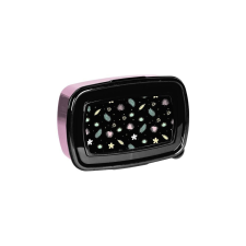 PASO Stitch műanyag uzsonnás doboz - Black. Pink (PP25GG-3022) uzsonnás doboz