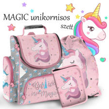 PASO Unikornisos ergonomikus iskolatáska MAGIC SZETT – Paso iskolatáska