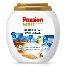 Passion Gold 3 az 1-ben folyékony mosókapszula Univerzális (70 db) tisztító- és takarítószer, higiénia