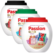 Passion Gold 4 az 1-ben folyékony mosókapszula csomag (3x50 db) tisztító- és takarítószer, higiénia