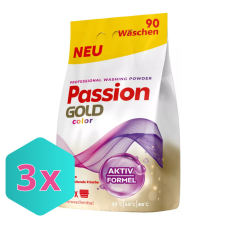  Passion Gold színes mosópor 5,4kg / 90 mosás KARTON - 3 db tisztító- és takarítószer, higiénia