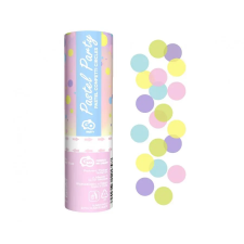  Pastel Multicolour, Színes konfetti kilövő 15 cm party kellék