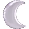 Pastel Pink Crescent szatén hold fólia lufi 66 cm
