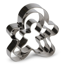 Patisse mézeskalács ember kiszúró szett, fém, 3db sütés és főzés