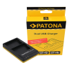 PATONA dupla usb c ENEL15 fényképezőgép akkumulátor töltő Nikon D500, D600, D610, D750, D780, D800, D810, D800E, D810A, D7000, D7100, D7200, Z5, Z6, Z6 II, Z7, Z7 II, V1