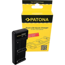 PATONA - Foto Dual LCD Sony F550/F750/F970 - USB digitális fényképező akkumulátor töltő