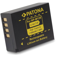 PATONA Fuji NP-W126 kompatibilis, 1020 mAh, Li-Ion digitális fényképező akkumulátor