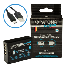 PATONA Fuji NP-W126S Patona Platinum USB-C fényképezőgép akkumulátor (1397) digitális fényképező akkumulátor