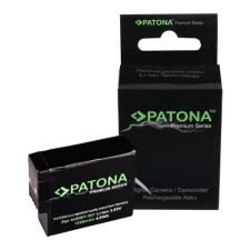 PATONA Premium GoPro HERO 5 6 7 8 akkumulátor - 1250 mAH sportkamera kellék