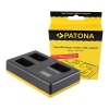 PATONA USB Tripla töltő Sony NP-FW50 NEX A33 A55 NEX.3 NEX.3C NEX.5 NEX.5A NEX.5C