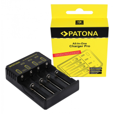 PATONA USB Univerzális Töltő - CR123A 14500 16340 18650 22650 26650... / AAA - AA (1914) digitális fényképező akkumulátor töltő