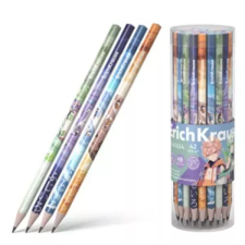 Pátria Nyomda ErichKrause: Manga mintás grafitceruza - HB, háromszögletű, többféle ceruza
