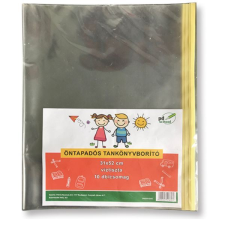 Pátria Nyomda Öntapadós víztiszta tankönyvborító - 31 x 52 cm, 10 db füzetborító