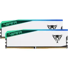 Patriot 32GB / 7000 Viper Elite 5 RGB DDR5 RAM Kit (2x16 GB) (PVER532G70C38KW) memória (ram)