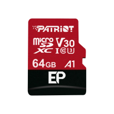 Patriot EP Series 64GB MicroSDXC Class 10 UHS-I memóriakártya memóriakártya