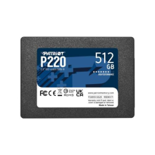 Patriot Memory P220 512GB 2.5" Serial ATA III merevlemez