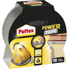 Pattex Power Tape, ezüst, 5 cm × 25 m ragasztószalag és takarófólia