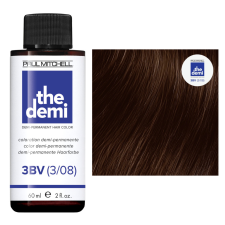 Paul Mitchell - The Demi Féltartós Hajszínező - 3BV Kék-Lila Sötétbarna 60ml hajfesték, színező