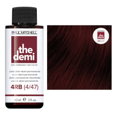 Paul Mitchell - The Demi Féltartós Hajszínező - 4RB Mahagóni Barna 60ml hajfesték, színező