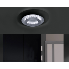 Paul Neuhaus Nevis LED-es mennyezeti lámpa ezüst átmérő 40 cm világítás