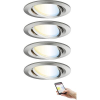 Paulmann 4064161242149 LED-es beépíthető lámpa LED 18 W Vas (matt) (4064161242149)