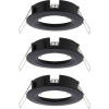 Paulmann 92481 EBL Choose Beépítő gyűrű 3 részes készlet 10 W Fekete (matt) (PL92481)