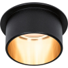 Paulmann 93378 LED-es beépíthető lámpa LED Fixen beépített LED-es 6 W Fekete (matt), Arany (PL93378)