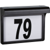 Paulmann Napelemes házszám tábla 0,05 W IP44 3000K fekete, Paulmann Dayton II 95388 (PL95388)