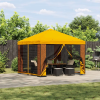  Pavilon 3 x 3 m Sárga Poliészter és acél 190 gsm