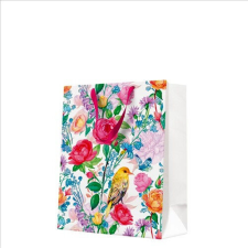 PAW Bird with Flowers papír ajándéktáska large 26,5x33,5x13cm ajándéktasak