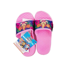  Paw Patrol, Mancs Őrjárat gyerek papucs, rózsaszín (Méret: 24-31)