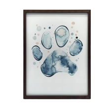 PAW PRINT FALI PLAKÁT KERET NÉLKÜL 30x40 CM MATT PAPÍR 230 GSM grafika, keretezett kép